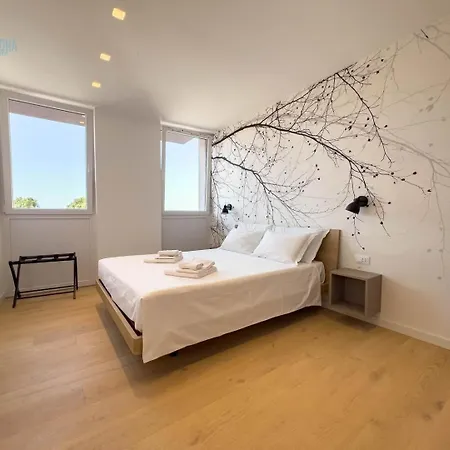 公寓 Bluemare E Blueterra Tirabora Short Rent, Con Parcheggio Privato 的里雅斯特