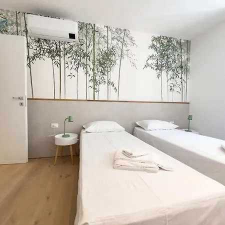 公寓 Bluemare E Blueterra Tirabora Short Rent, Con Parcheggio Privato 的里雅斯特